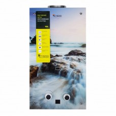 Газовая колонка THERMO ALLIANCE JSD20-10GA 10 л СТЕКЛО (МОРЕ)